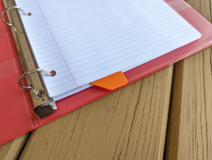 Vật chia ngăn bìa còng - Đánh dấu trang cho bìa còng 3 lỗ - Image 2