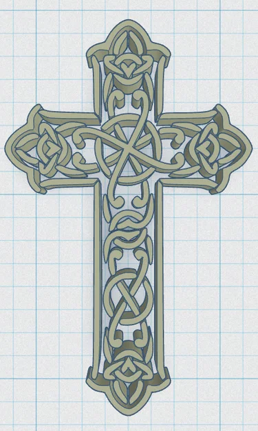 Móc Khóa Chữ Thập Celtic 25 - Image 2