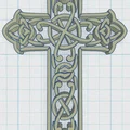 Móc Khóa Chữ Thập Celtic 25 - Thumbnail 2