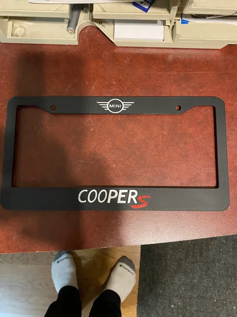Một cái khung biển số MINI cooper S nữa (bắc mỹ) - Image 1