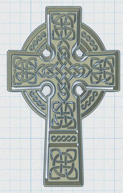 Móc Khóa Chữ Thập Celtic 16 - Image 2