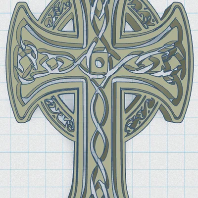 Móc Khóa Thánh Giá Celtic 15