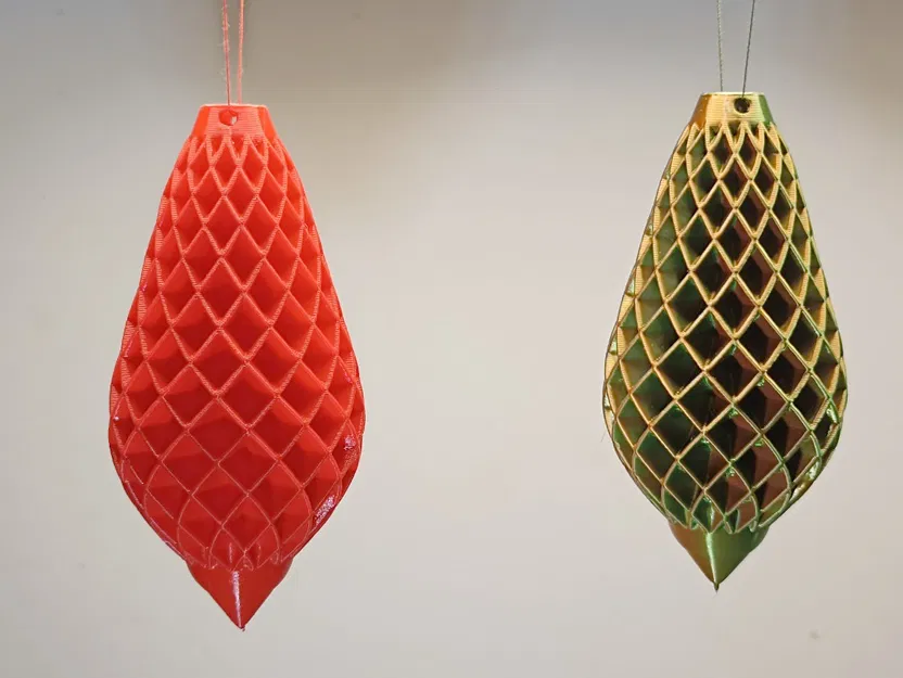 Quả Châu Giáng Sinh Hình Nón Thông - Image 2