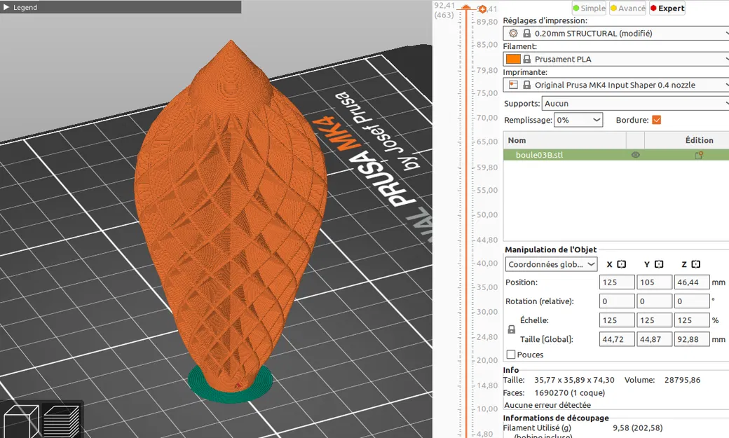 Quả Châu Giáng Sinh Hình Nón Thông - Image 3