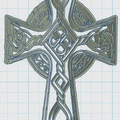Móc Khóa Thánh Giá Celtic 6