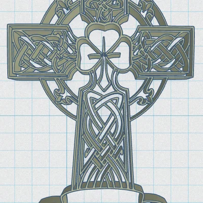 Móc Khóa Thánh Giá Celtic 1