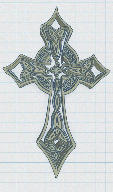 Móc Khóa Thánh Giá Celtic 4 - Image 2