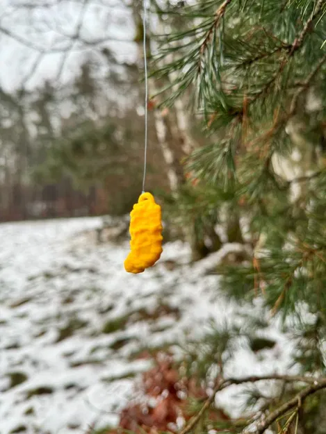 Miếng Gà Rán Trang Trí Cây Thông Noel - Image 1