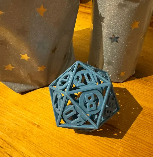 Quả Trang Trí & Xúc Xắc D20 Rỗng Ruột Đón Lễ - Image 3