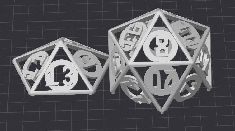 Quả Trang Trí & Xúc Xắc D20 Rỗng Ruột Đón Lễ - Image 5