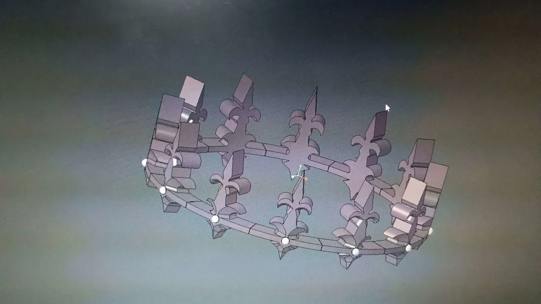 Mô Hình Vương Miện Phong Cách Anime - Image 1