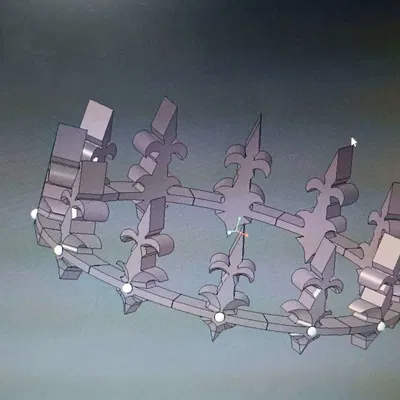 Mô Hình Vương Miện Phong Cách Anime