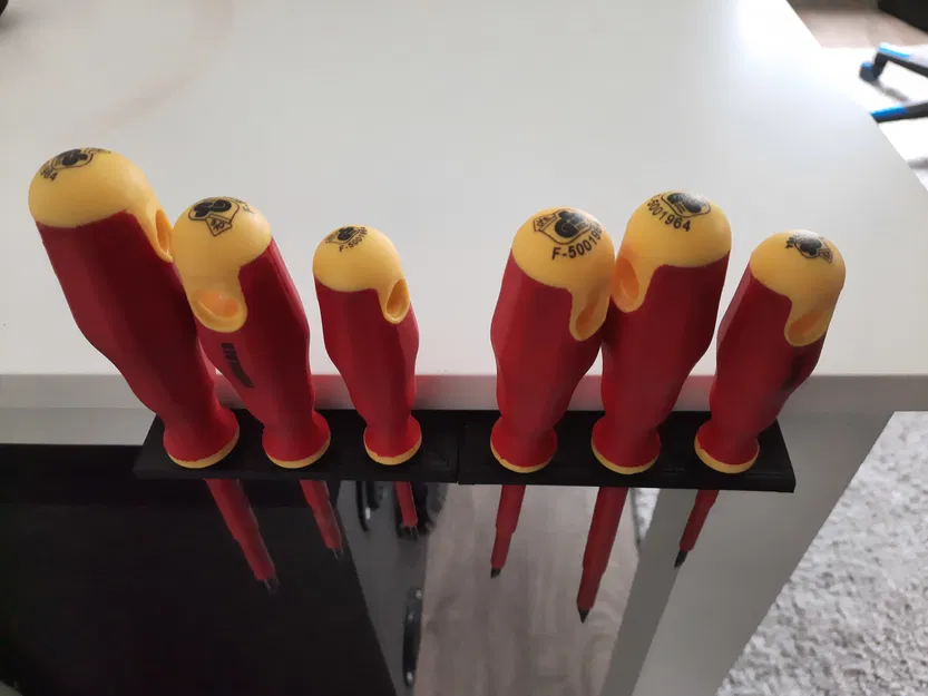 Giá đỡ bút chì và giá đỡ tuốc nơ vít để bàn/treo tường - Image 3