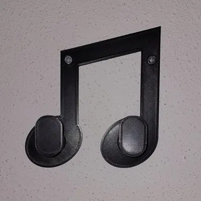 Móc Treo Tường Hình Nốt Nhạc "Haken Noten"