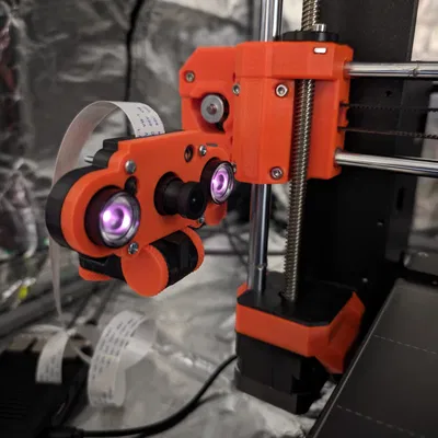 Remix MK4 Trục X Camera Raspberry IR/Nhìn Đêm Có Tản Nhiệt