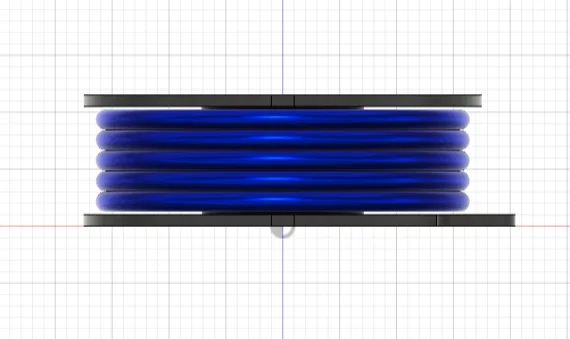 Móc Khóa Cuộn Dây In 3D - Image 3