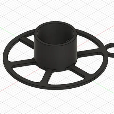 Móc Khóa Cuộn Dây In 3D