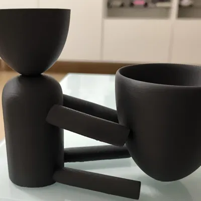 Mô Hình Chậu Cây Người Lùn