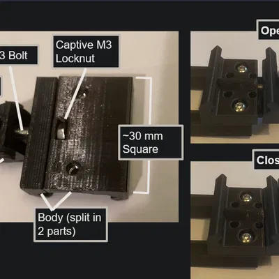 Bộ Gắn Ray Picatinny Tháo Lắp Nhanh