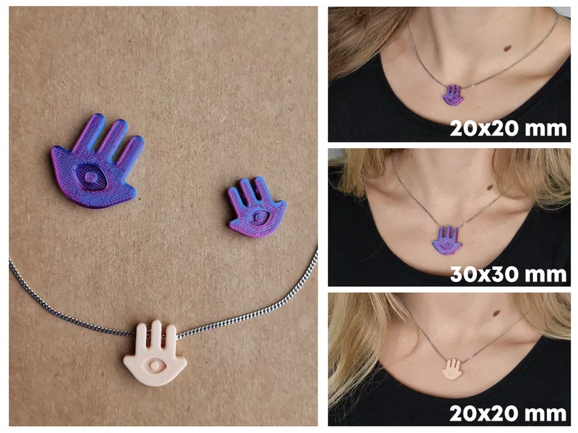 Mặt dây chuyền Hamsa - Image 1