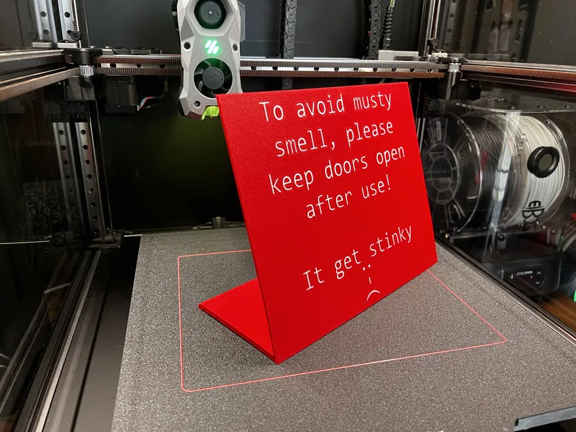 Biển báo "Nhớ mở cửa" cho máy giặt chung cư - Image 2