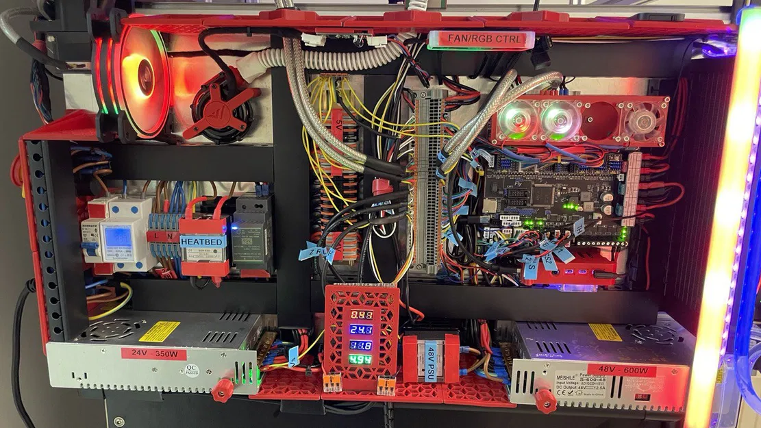 Các Tấm Panel Vỏ Khoang Điện Tử Kiểu VzBot - Image 1