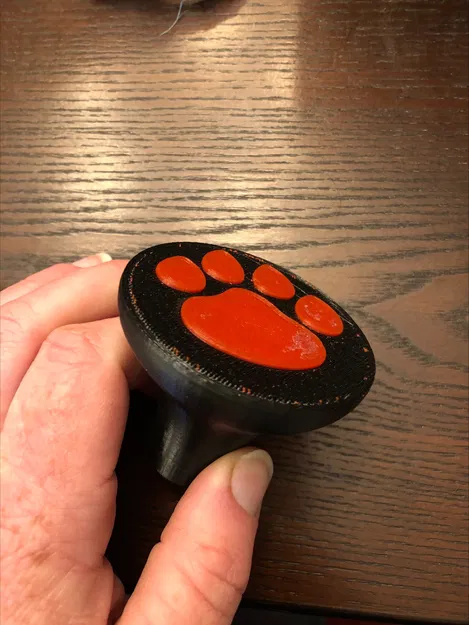 Tay Nắm Cửa Hình Dấu Chân Chó - Image 4