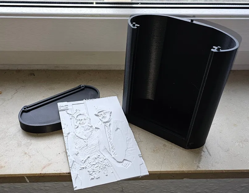 Khung Ảnh Lithophane 10x15cm Có Đèn LED - Image 2