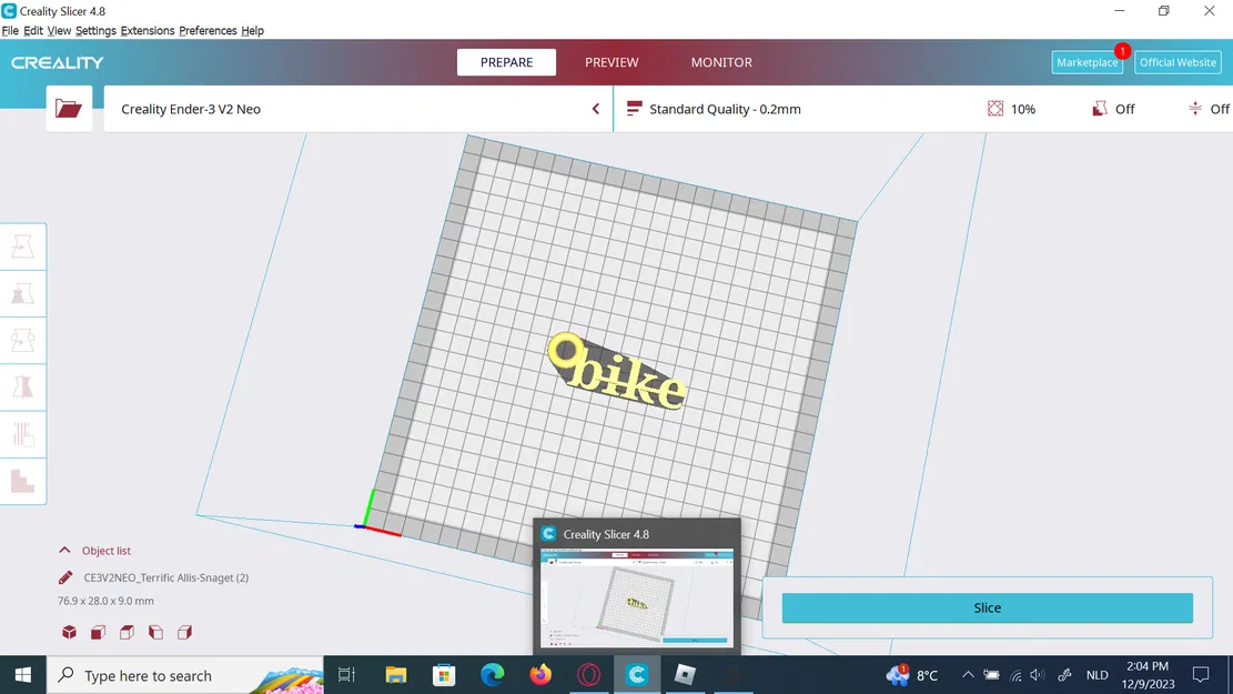Móc khóa xe đạp - Image 1