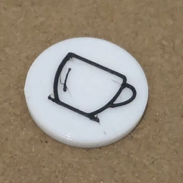 Token Uống Cà Phê - Mẫu In Nhanh - Image 1