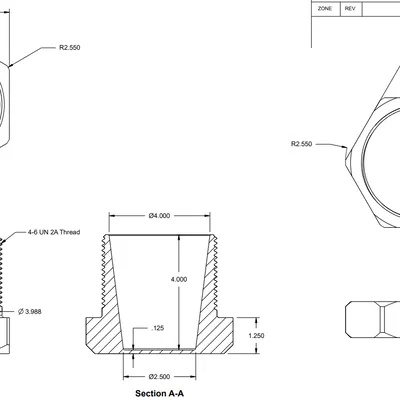 Ly cắm bút Bu Lông và Đai Ốc