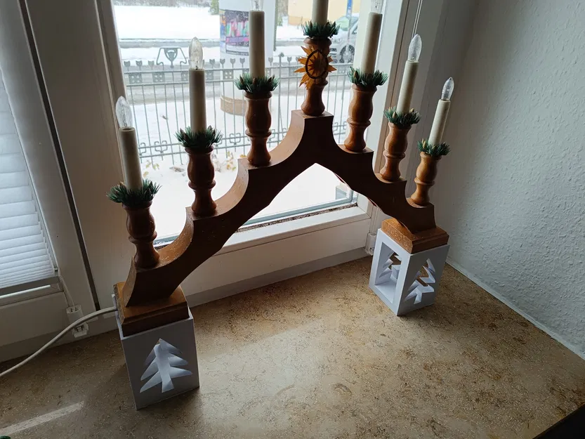 Đế Tăng Chiều Cao Cho Nến Vòm / Candle Arch Stand - Image 1