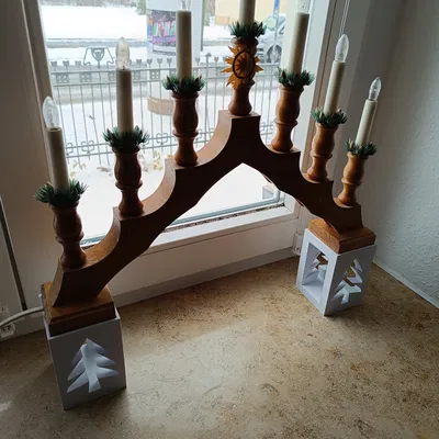 Đế Tăng Chiều Cao Cho Nến Vòm / Candle Arch Stand