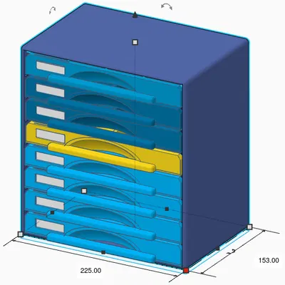 Khay Vít 8 Ngăn Có Nhãn