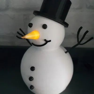 Ông Già Tuyết Mũi Sáng