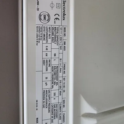 Tay nắm tủ lạnh Elektrolux loại RA/RM-2D, RM 4605