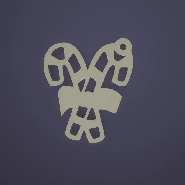 Móc Treo Noel Hình Kẹo - Image 1