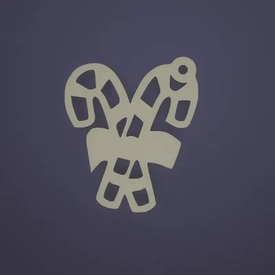 Móc Treo Noel Hình Kẹo