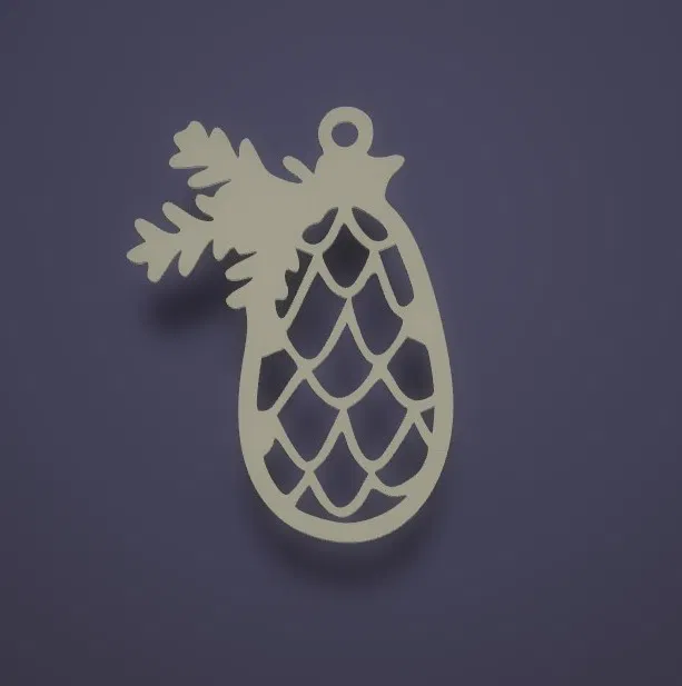 Móc Trang Trí Giáng Sinh Hình Nón - Image 1