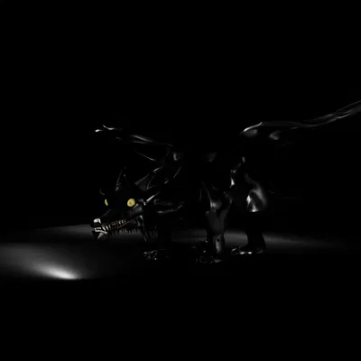 Mô hình RỒNG 3D - Phóng to/Thu nhỏ