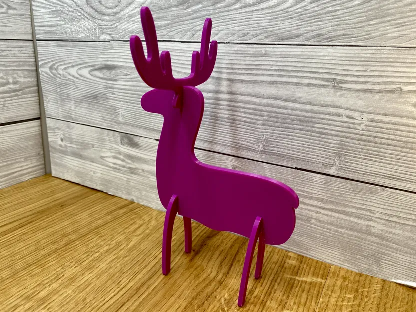 Con Nai Sừng Tấm Có Thể Lắp Ráp - Image 1