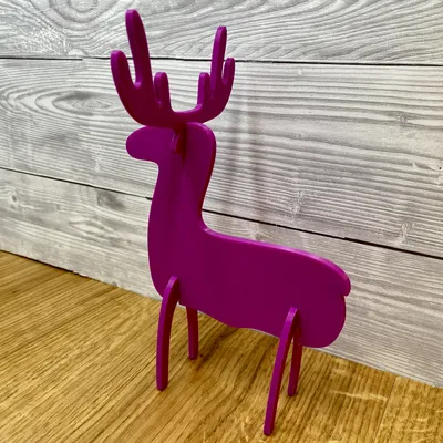 Con Nai Sừng Tấm Có Thể Lắp Ráp