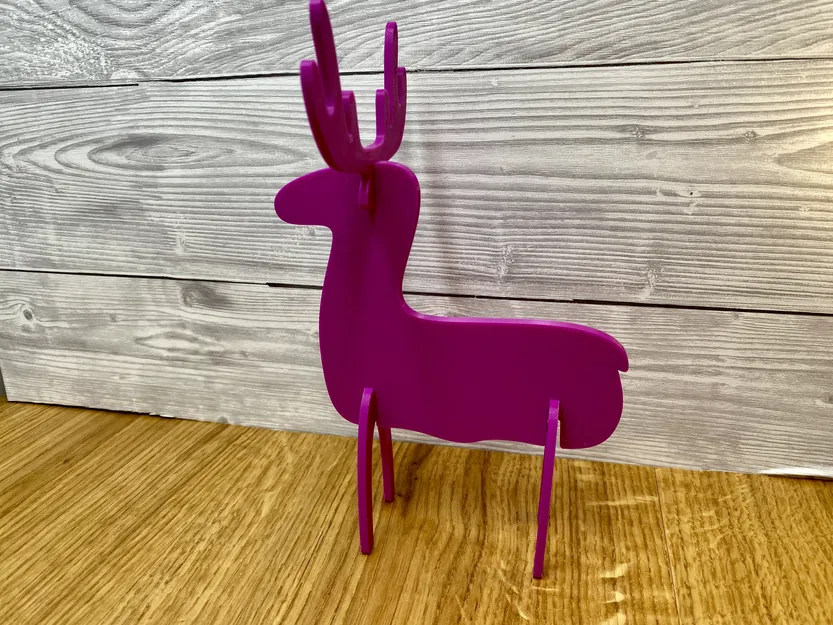 Con Nai Sừng Tấm Có Thể Lắp Ráp - Image 2