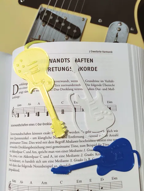 Bookmark Guitar Điện - Image 1