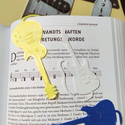 Bookmark Guitar Điện
