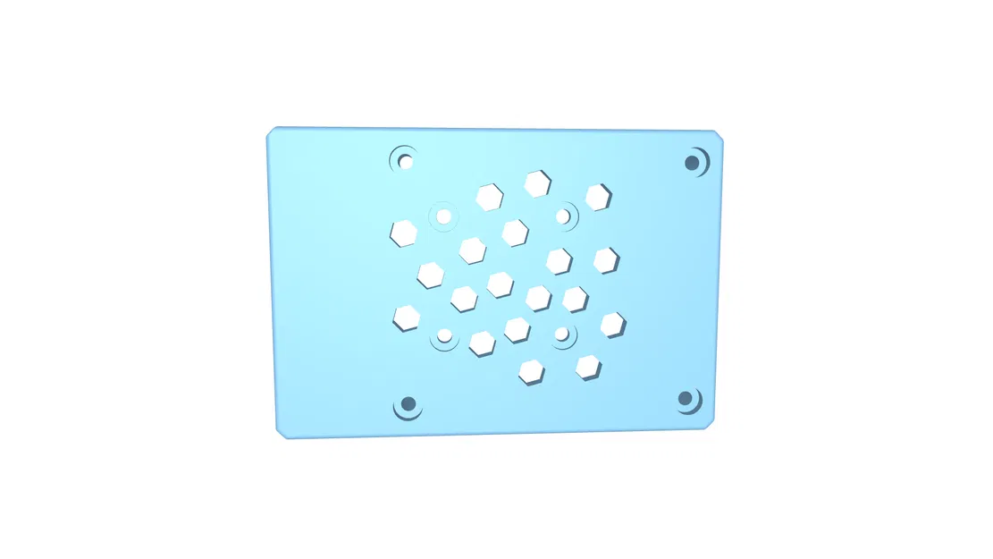 Nắp hộp adapter PI4B có quạt 30mm - Image 1