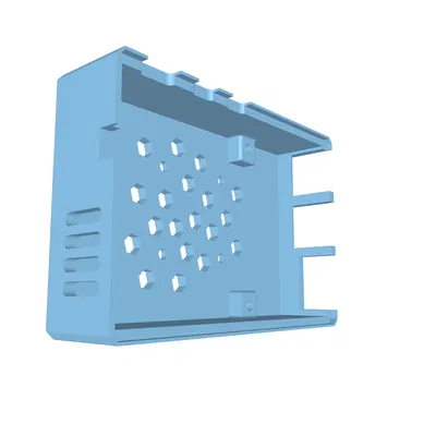 Nắp hộp adapter PI4B có quạt 30mm