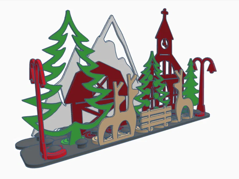 Bộ Đồ Chơi Trang Trí Giáng Sinh Cho Trẻ Em - Image 2