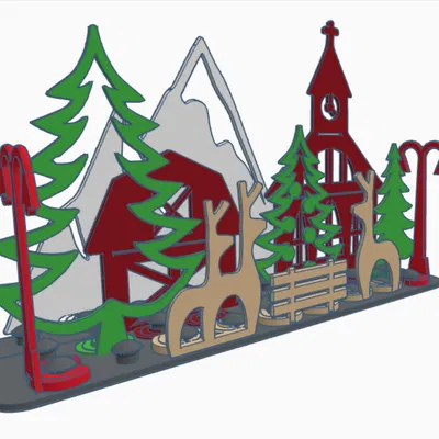 Bộ Đồ Chơi Trang Trí Giáng Sinh Cho Trẻ Em