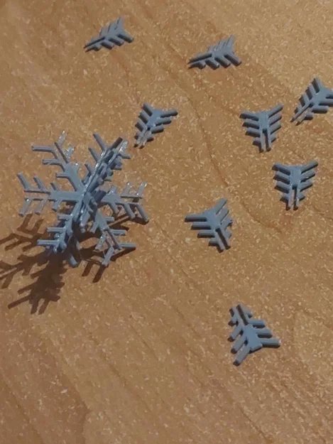 Bông Tuyết Gấp Gọn 3D - Image 2